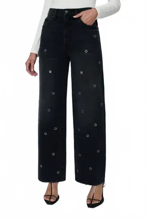 Pistola Denim Hendrix High Rise Baggy Jeans In Glamour