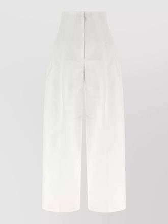 Jacquemus cotton wide-leg trousers