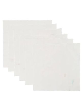 Bambah Tovaglioli Alfresco (6 pezzi) - Bianco