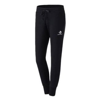 Converse (WMNS) Converse Star Chevron EMB Pants Asia Sizing Black 10008924-A01