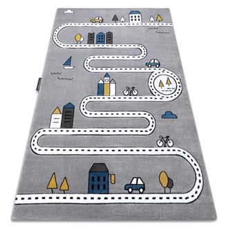 RugsX RugsX Petit Rug in Grey | Size: 240 cm x 330 cm