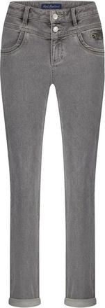 Red Button Dames, Jeans, Grijs, Maat: S Katoen