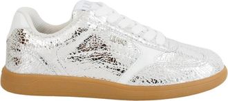 Liu Jo Connor Sneakers - Dames - Sneakers - Grijs - 36 EU - Leer - Schoenen