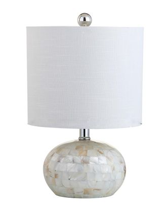 Jonathan Y Designs Jonathan Y Designs Wilson 16In Seashell Table Lamp