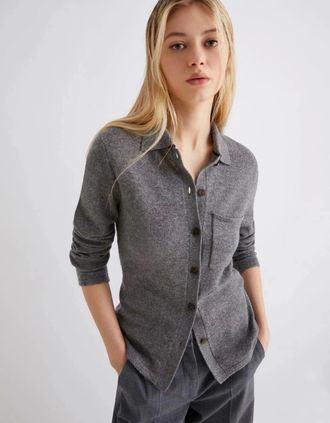 Marella Womens Quero Cardigan - Grey - Size: 10/8