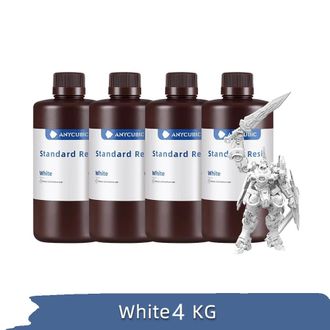 OEM Resina Uv Anycubic De 4 Kg, Longitud De Onda De Curado De 405 Nm, Alta Viscosidad De 552 Mpa&middot;s