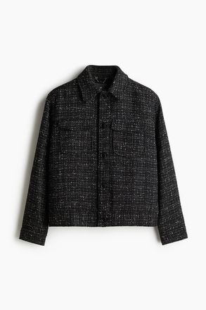 H&M Jacke in Regular Fit - Schwarz