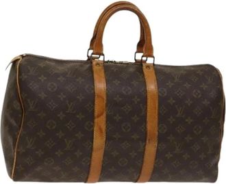Louis Vuitton Pre-owned Weekend Bags, female, Brown, Size: ONE SIZE Pre-owned Canvas louis-vuitton-bags