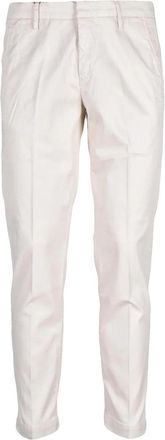 Bro-Ship Tailored Beige Trousers with Subtle Sheen and Sustainable Blend