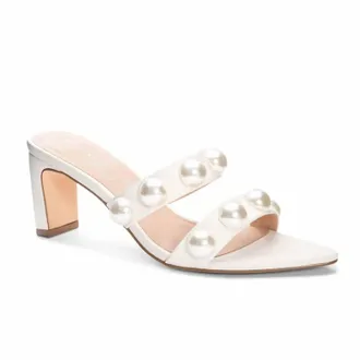 Chinese Laundry Womens Yarley Heels In Bone