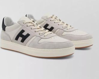 Hogan casual low top sneakers with rubber sole