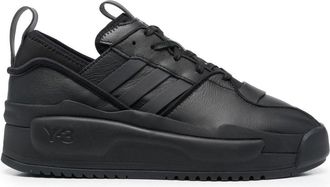 Yohji Yamamoto Rivalry low-top sneakers - women - Leather - 5.5 - Black