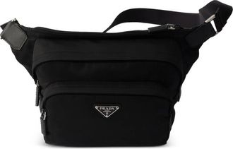 Prada Logo-plaque Shoulder Bag