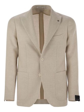Tagliatore two-button patch-pockets blazer - Neutrals