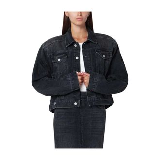 Haikure Denim Jackets, female, Black, Size: XS Denim Jacket Renee