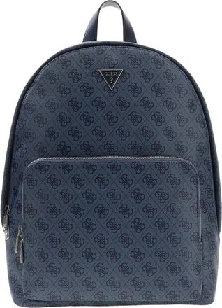 Guess Heren, Tassen, Blauw, Maat: ONE Size Leer