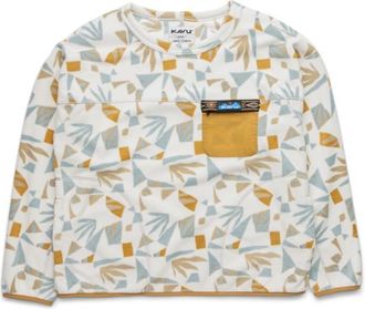 Kavu Kelowna Fleecepullover f&uuml;r Damen | grau/beige