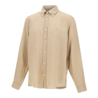 HUGO BOSS Hugo, Casual Shirts, male, Beige, Size: 3XL H-Liam Shirt