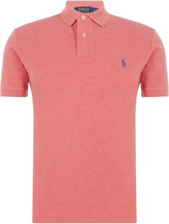 Ralph Lauren Klassiek katoenen poloshirt - Heren - Polos - Rood - 2XL - Katoen - Tops