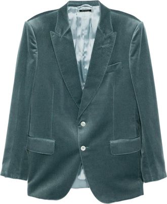 Tom Ford Blazer a pois - Blu