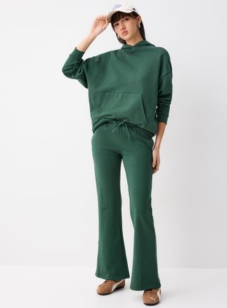 Twik Womens French terry flared pant