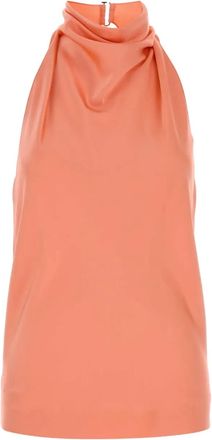 Stella McCartney Haltertop - Oranje