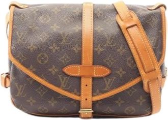Louis Vuitton Pre-owned Cross Body Bags, female, Brown, Size: ONE SIZE Pre-owned Shoulder Bag