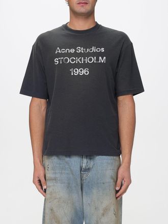 Acne Studios T-shirt in cotone organico con logo Acne Studios