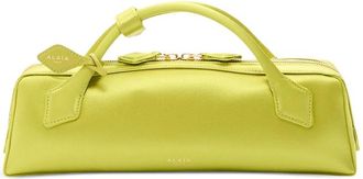 Alaia Le Teckel Handle Satin Clutch Bag