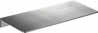 OEM Etagere Murale Adhesif - Acier Inoxydable - Salle De Bain Cuisine Bureau Couloir - 30 Cm - Argent