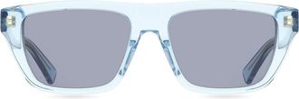 Bottega Veneta BV1291S 003 Womens Sunglasses Blue Size 54
