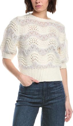 Mother The Powder Puff Alpaca-Blend Sweater