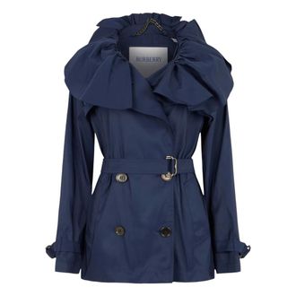 Burberry Mujer, Abrigos, Azul, Talla: S