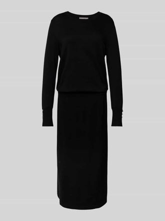Christian Berg Strickkleid mit Rundhalsausschnitt in Black, Gr&ouml;&szlig;e 42