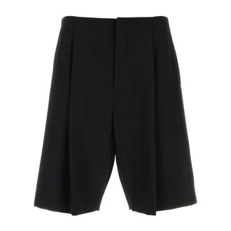 The Row Sayed Short - Dames - Korte Broeken - Zwart - XS - Wol - Korte Broeken
