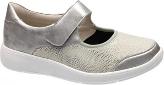 Solidus Kalea - Dames - Platte Schoenen - Grijs - 36 1/2 EU - Wol - Schoenen
