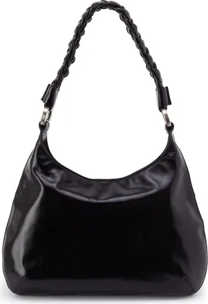 Hobo Madison Leather Shoulder Bag in Black at Nordstrom