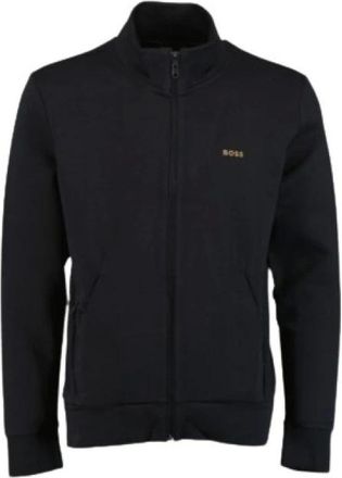 HUGO BOSS Hombre, Sudaderas, Negro, Talla: XL
