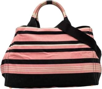Prada Pre-owned Vintage Satchel - Dames - Vintage Shopper - Veelkleurig - ONE Size - Vintage
