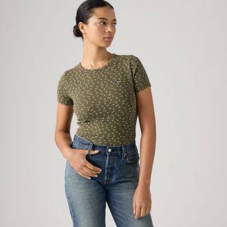 Levi's Hayes Tee - Womens - M - Green