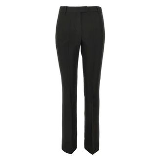 Max Mara Slim-fit Trousers, female, Black, Size: M Fatina Slim-fit Trousers