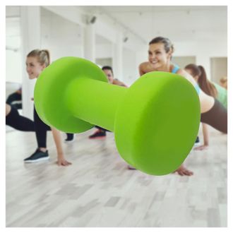 Trade Shop Trade Shop - Manubrio Singolo 3 Kg In Vinile Allenamento Esercizi Casa Palestra Workout Fit