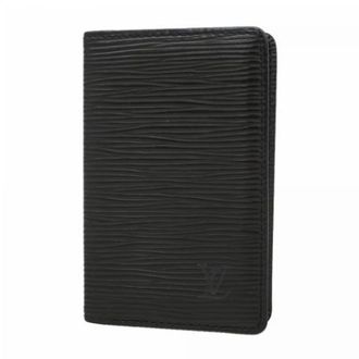 Louis Vuitton Pre-owned Card Case - unisex - Louis Vuitton Vintage - Vintage Wallets - Black - ONE SIZE - Pre-owned