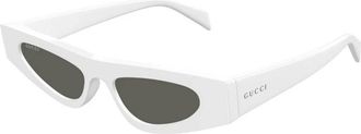 Gucci Authentieke Stijlvolle Brillen- Premium Kwaliteit! - Dames - Accessoires - Wit - Maat: 51 MM