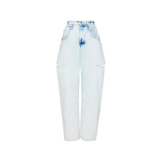 Maison Margiela Slashed Barrel-leg Jeans