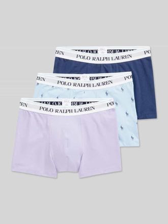 Ralph Lauren Skinny Fit Boxershorts aus Baumwoll-Mix im 3er-Pack in Lavender, Gr&ouml;&szlig;e XXL