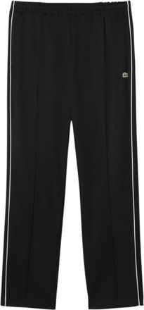 Lacoste Paris Piqu&eacute; joggingbroek - Heren - Sweatpants - Zwart - M - Katoen - Broeken