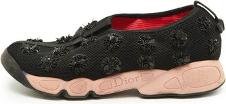 Dior embellished slip-on sneakers - Black