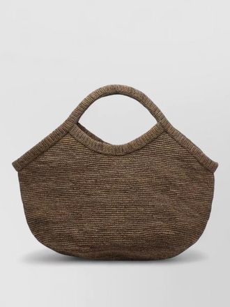 Ibeliv pure shoulder bag woven texture handle