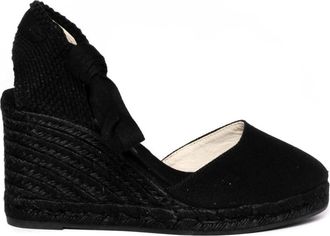 Espadrilles Schoenen, Dames, Zwart, 38 EU, Wedges